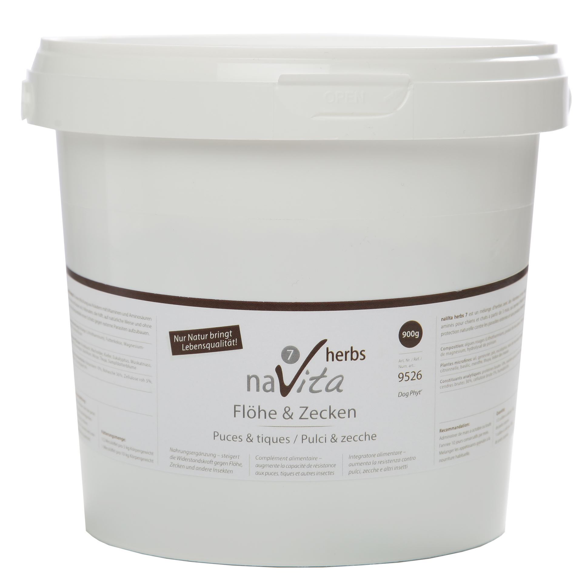 herbs 7 Flöhe + Zecken 900g 